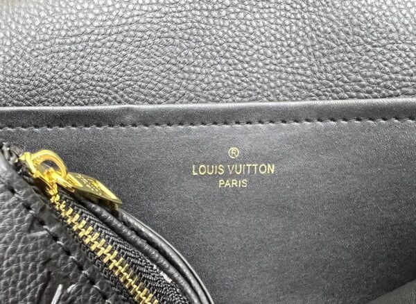LOUIS VUITTON MARCEAU BLACK LEATHER BAG M46200 - Image 8
