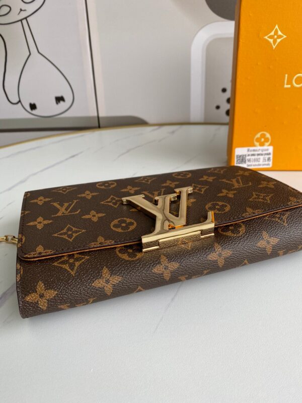 LOUIS VUITTON MONOGRAM MESSENGER 23CM BROWN WALLET - Image 3