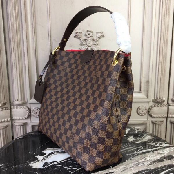 LOUIS VUITTON DAMIER AZUR GRACEFUL PM 35CM N44044 - Image 9