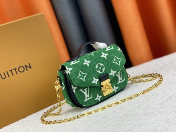 LOUIS VUITTON MICRO MÉTIS GREEN 14CM M81494 - Image 7