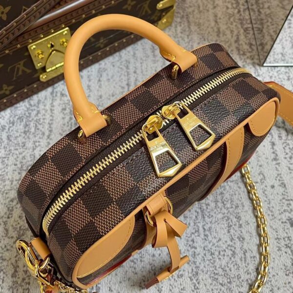 LOUIS VUITTON VALISETTE SOUPLE BB 21CM BEIGE N50065 - Image 5