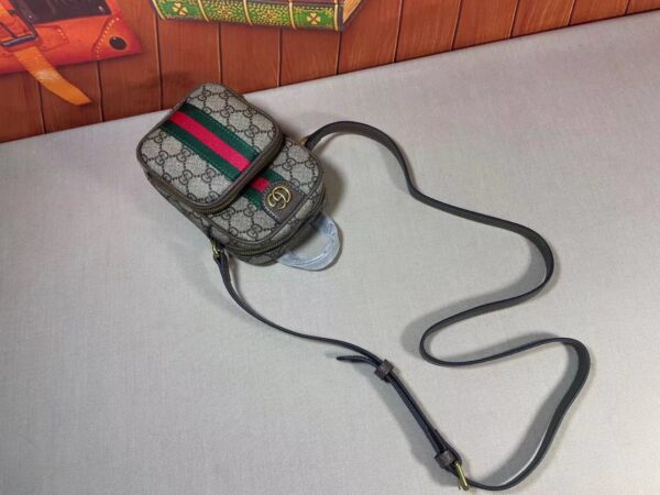 GUCCI OPHIDIA GG SUPREME CANVAS MINI BAG 16CM - Image 9