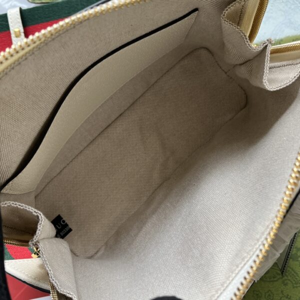 GUCCI x ADIDAS HORSEBIT 1955  MINI BAG IN WHITE 20CM 677212 U3ZDG 8727 - Image 2