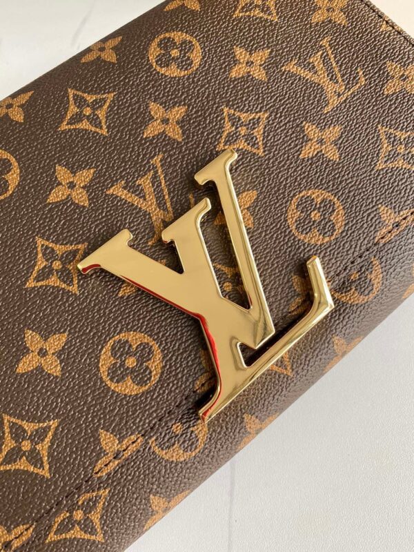 LOUIS VUITTON MONOGRAM MESSENGER 23CM BROWN WALLET - Image 6