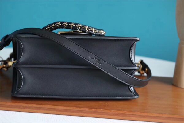 LOUIS VUITTON MINI DAUPHINE BLACK 20CM M55964 - Image 6