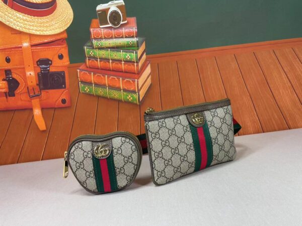 GUCCI OPHIDIA MULTIPURPOSE BELT BEIGE 12CM 698805 96IWG 8745 - Image 9