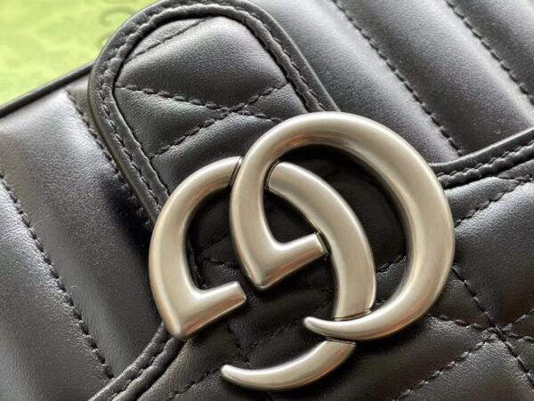 GUCCI MARMONT MINI SHOULDER BAG 446744 UM8AN 1000 - Image 12