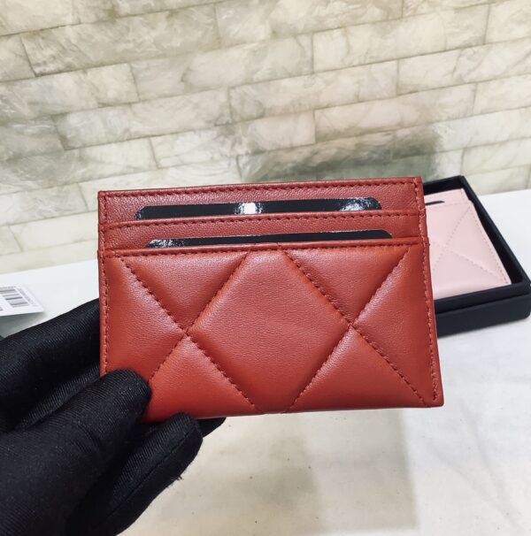 CHANEL FLAP WALLET RED AP0941 - Image 2