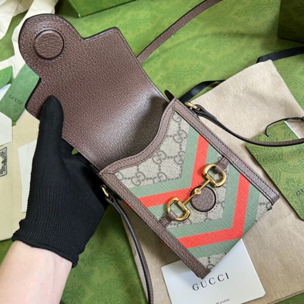 Gucci Horsebit 1955 mini bag ?625615 UQHFG 8679 - Image 7