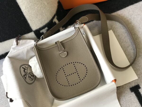 HERMES EVELYNE 16 AMAZONE OLIVE GREEN BAG 16CM - Image 7