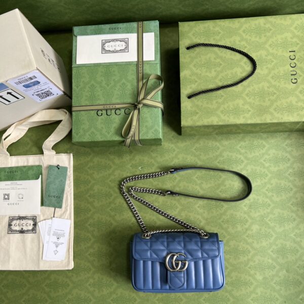 GUCCI MARMONT MINI SHOULDER BAG 446744 UM8AF 4340 - Image 9