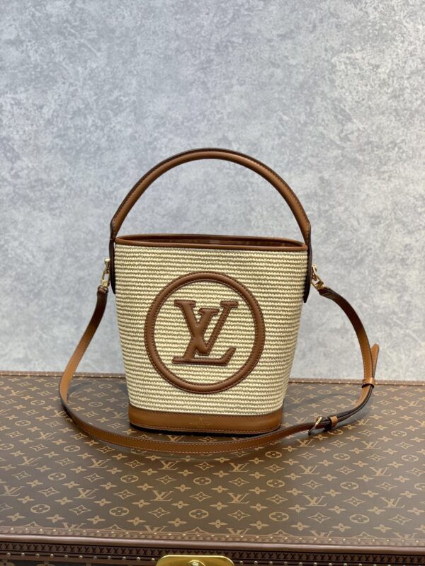 LOUIS VUITTON PETIT BUCKET 24CM BROWN M59962 - Image 2