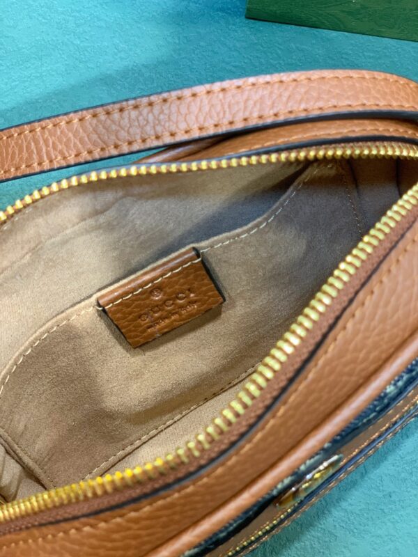 GUCCI OPHIDIA GG MINI BAG BLUE 17.5CM 517350 2KQGG 8375 - Image 9