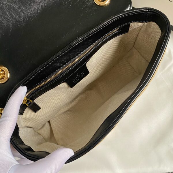 GUCCI ONLINE EXCLUSIVE GG MARMONT SMALL BAG 26CM 443497 1X5JE 9389 - Image 5
