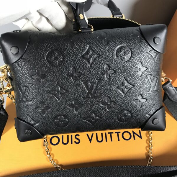 LOUIS VUITTON PETITE MALLE SOUPLE 20CM BLACK M45393 - Image 4