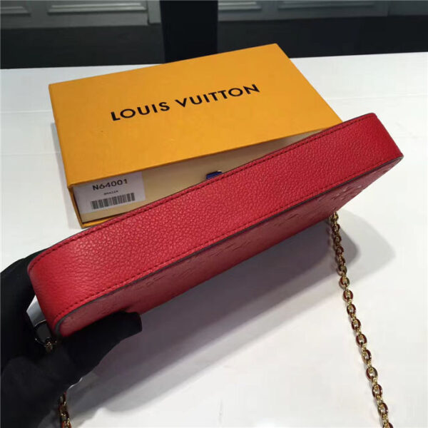 LOUIS VUITTON F'LICIE POCHETTE RED M63700 - Image 4