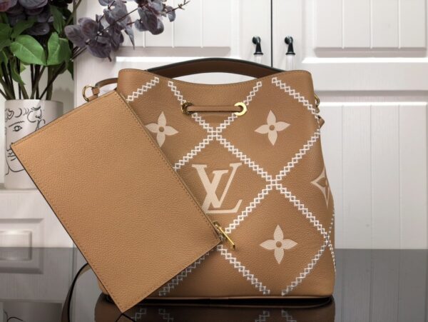 LOUIS VUITTON NÉONOÉ MM 26CM BROWN M46029 - Image 4