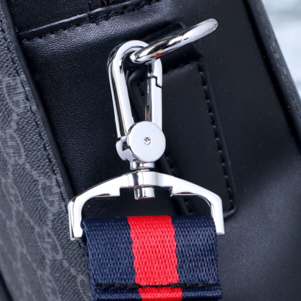 GUCCI GG BLACK BRIEFCASE 39CM 474135 K5RLN 1095 - Image 5