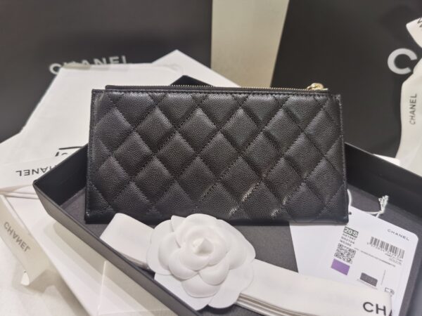 CHANEL SMALL POUCH 19CM BLACK A81942 - Image 3
