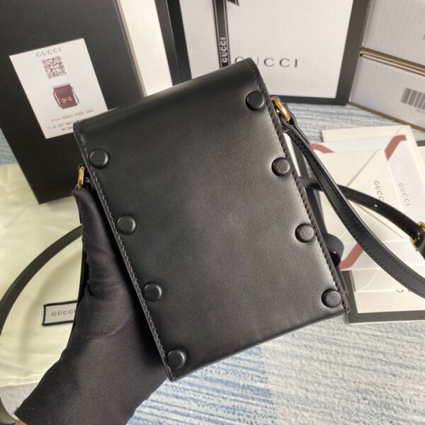 Gucci Horsebit 1955 mini bag 625615 0YK0G 1000 - Image 10