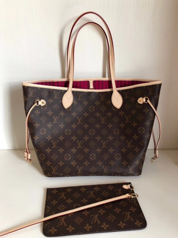 LOUIS VUITTON NEVERFULL PIVOINE PINK MM M41178 - Image 6