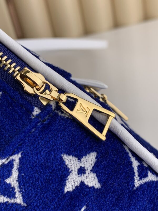 LOUIS VUITTON PALM SPRINGS MINI BACKPACK 22CM BLUE M46207 - Image 7