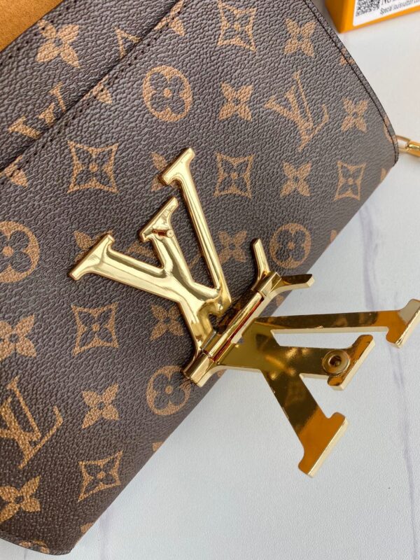 LOUIS VUITTON MONOGRAM MESSENGER 23CM BROWN WALLET - Image 5