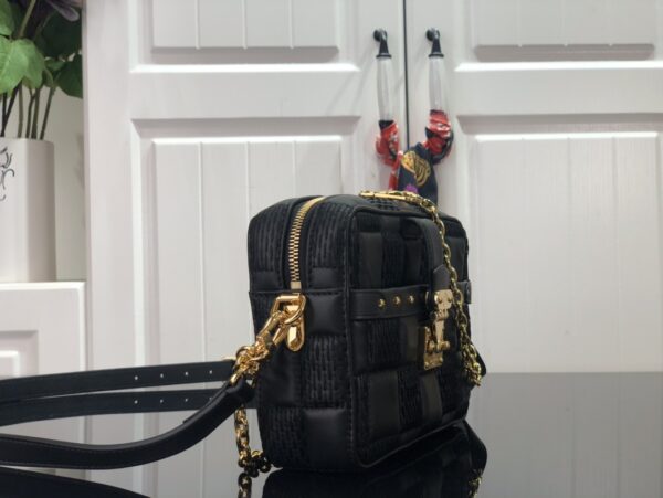 LOUIS VUITTON TROCA PM 22CM BLACK M59116 - Image 3