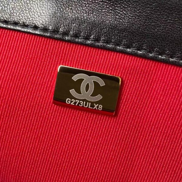 CHANEL CROSSBODY BAG BLACK 22CM AS2634 - Image 4