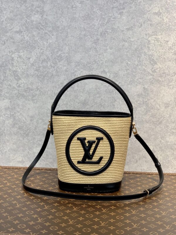 LOUIS VUITTON PETIT BUCKET 24CM BLACK M59961 - Image 2