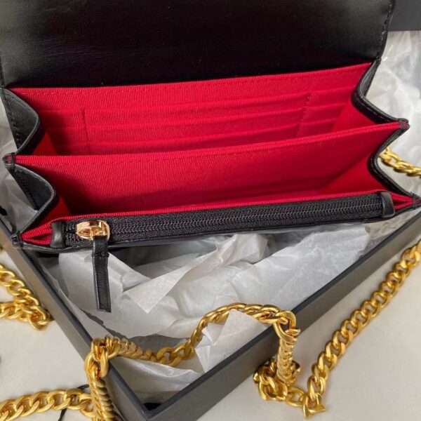 CHANEL CLUTCH WITH CHAIN BLACK AP2635 - Image 3