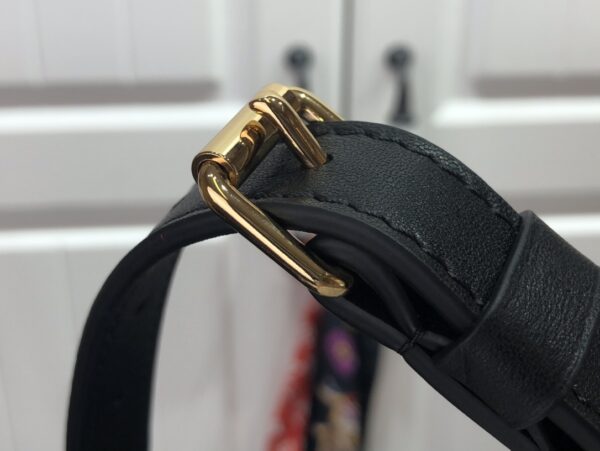 LOUIS VUITTON TROCA PM 22CM BLACK M59116 - Image 8