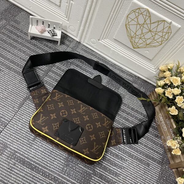 LOUIS VUITTON S LOCK SLING MONOGRAM YELLOW BAG 21CM M45864 - Image 7