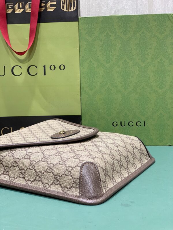 GUCCI NEO VINTAGE GG MEDIUM MESSENGER 25CM 598604 9C2VT 8745 - Image 4