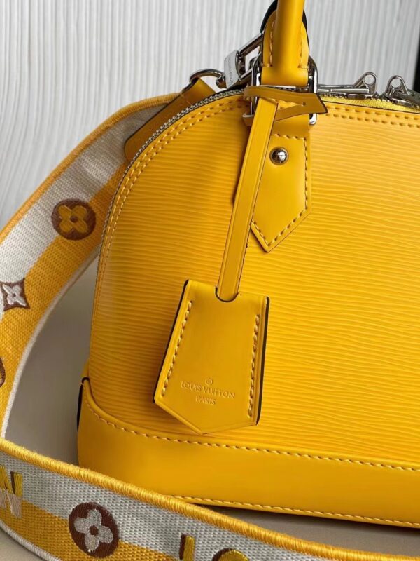 LOUIS VUITTON ALMA BB 23CM YELLOW M59358 - Image 4