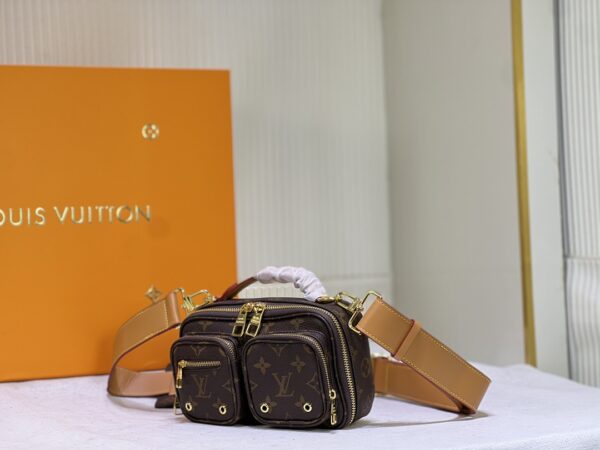LOUIS VUITTON UTILITY CROSS-BODY BAG BROWN - Image 7