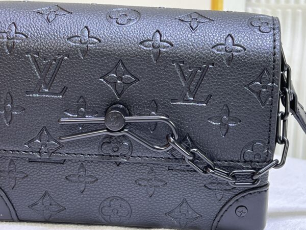 LOUIS VUITTON STEAMER WEARABLE WALLET BLACK 18CM M81746 - Image 3