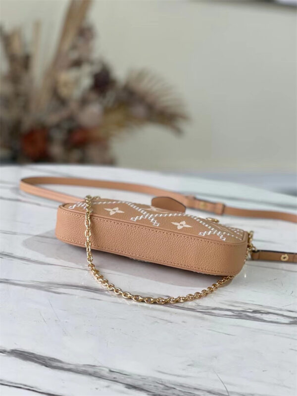 LOUIS VUITTON EASY POUCH ON STRAP 19CM BEIGE M81137 - Image 8
