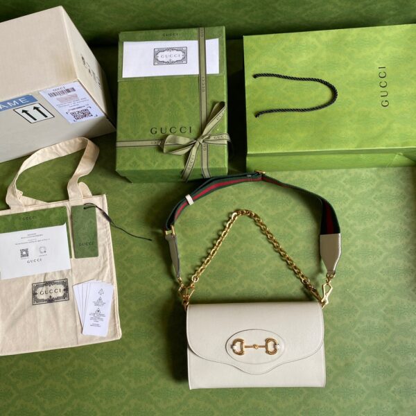 GUCCI HORSEBIT 1955 BAG 677286 18YSX 9068 - Image 8