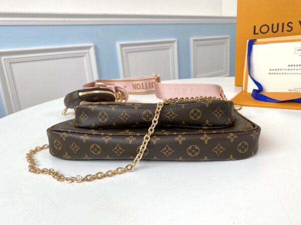 LOUIS VUITTON MULTI POCHETTE ACCESSOIRES PINK M44840 - Image 8