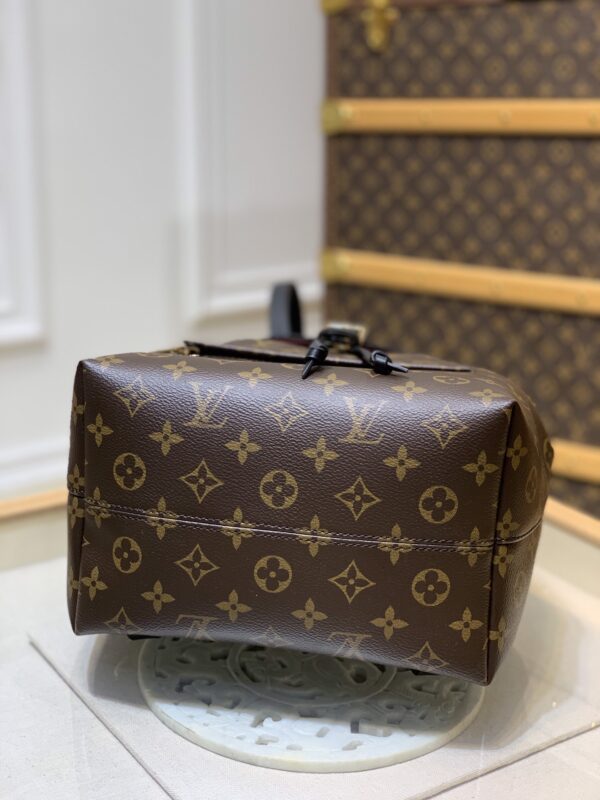 LOUIS VUITTON MONTSOURIS BB 33CM BLACK M45516 - Image 8