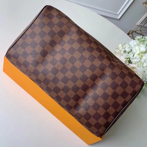 LOUIS VUITTON SPEEDY BANDOULIÈRE 35 DAMIER EBENE N41366 - Image 7