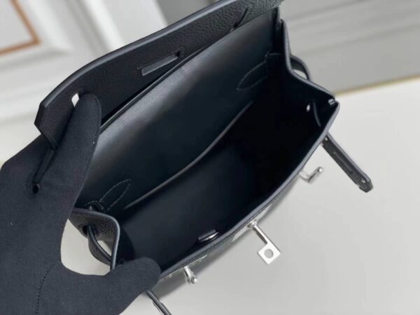 HERMES HAC A DOS TOGO BACKPACK PALLADIUM HARDWARE BLACK 29CM - Image 5
