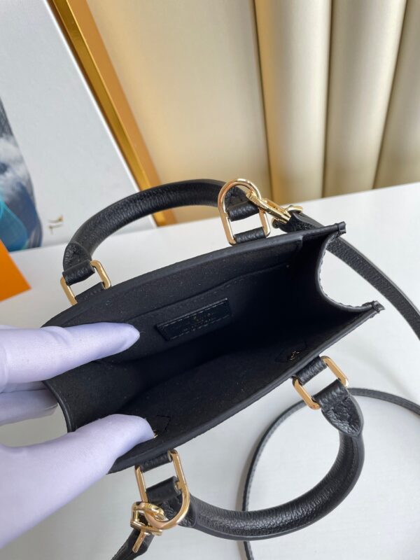 LOUIS VUITTON PETIT SAC PLAT 17CM BLACK M80478 - Image 8