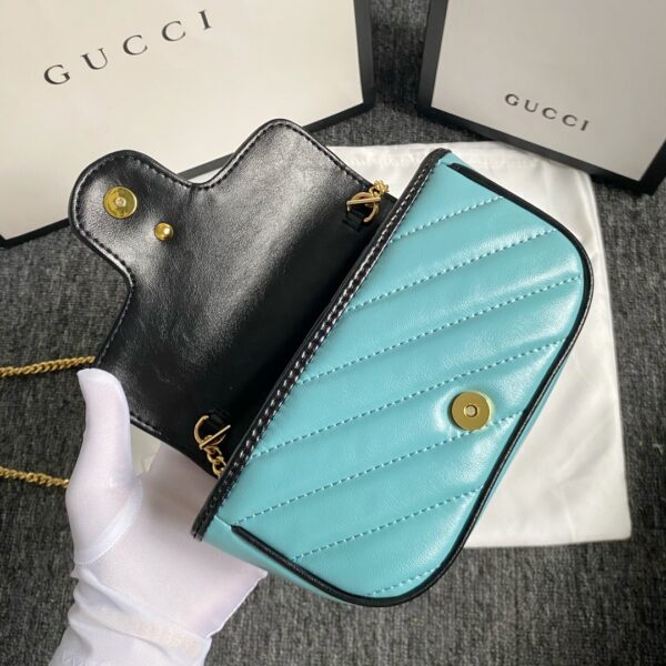 GUCCI ONLINE EXCLUSIVE GG MARMONT SUPER MINI BAG 16.5CM - Image 8