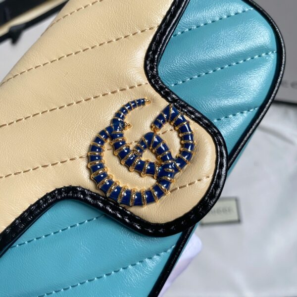 GUCCI ONLINE EXCLUSIVE GG MARMONT SUPER MINI BAG 16.5CM - Image 7