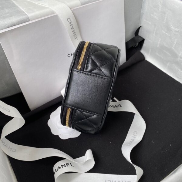 CHANEL VANITY CASE BLACK AP2731 - Image 6