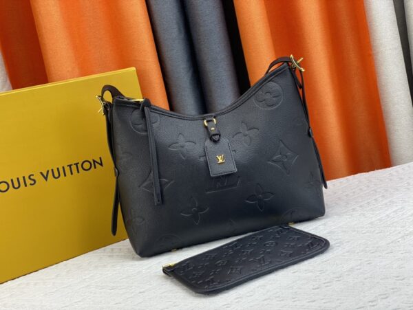 LOUIS VUITTON CARRYALL PM BLACK 39CM M46288 - Image 6