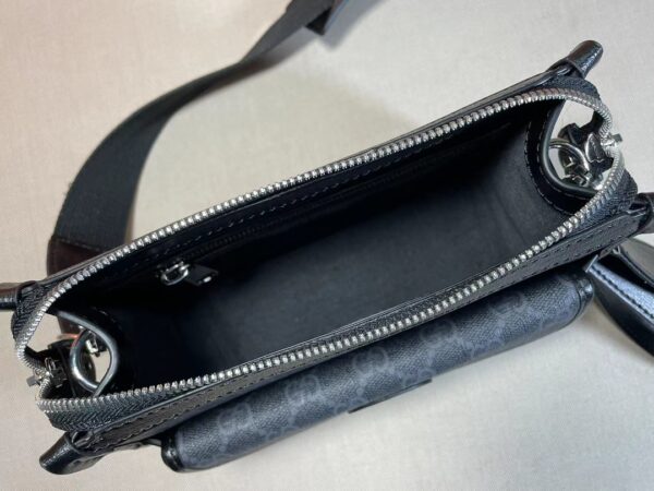 GUCCI GG SHOULDER BAG BLACK 658572 92TCN 1000 - Image 6