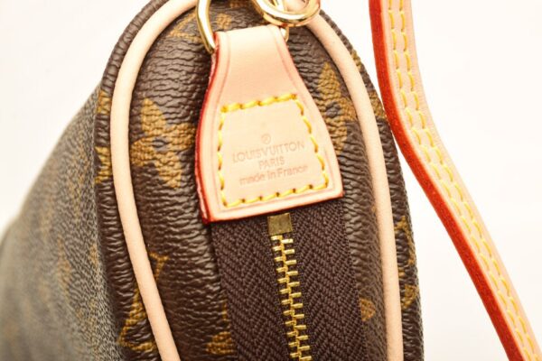 LOUIS VUITTON EVA SHOULDER BAG MONOGRAM BROWN 25CM - Image 6